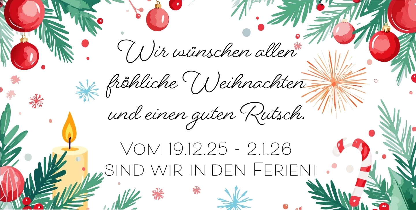 Die AFQ wünscht frohe Weihnachten und einen guten Rutsch ins neue Jahr 2026