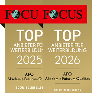 Die AFQ ist ein Top Anbieter für Weiterbildung laut Focus-Business